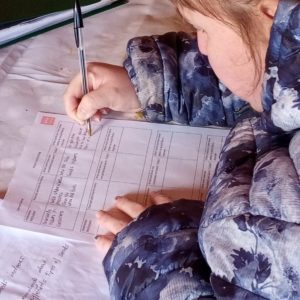 Sophie writing square